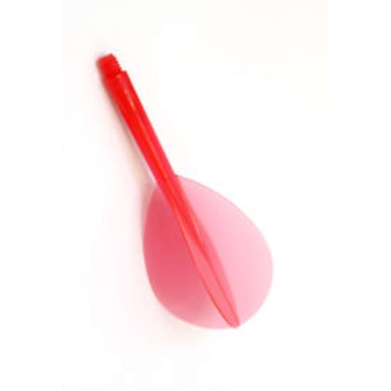 Billaresbalsalobre Plumas CONDOR Roja pear/oval corta 21.5mm 3 Uds. 2000370 - Imagen 2