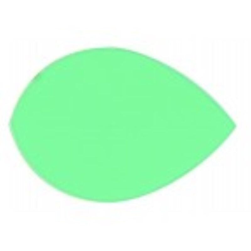 Billaresbalsalobre Plumas Poly Metronic Oval Verde Fluro - Imagen 3