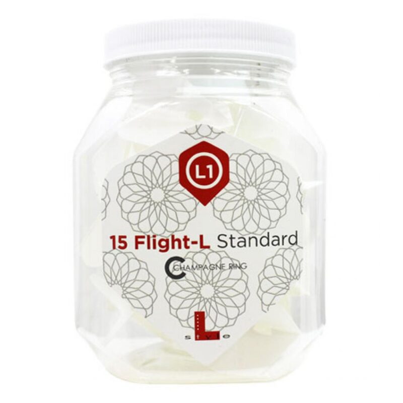 Billaresbalsalobre Pack Plumas L-Flight Champagne 15 Unidades Standard Blanco. L1cS-W JAR