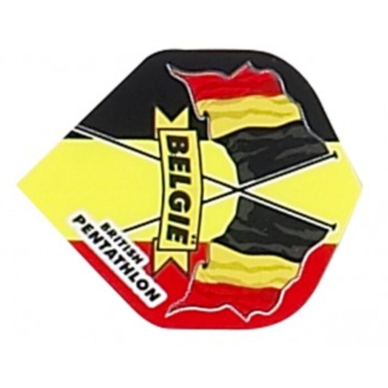 Billaresbalsalobre Plumas Pentathlon Standard Bandera Bélgica 2408 - Imagen 2