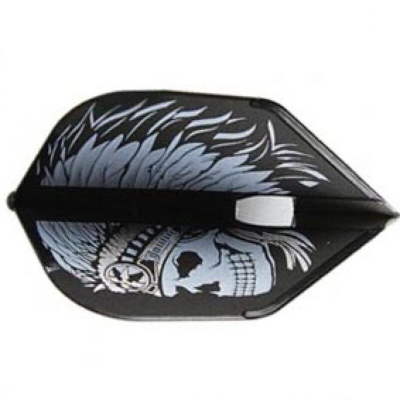 Billaresbalsalobre Plumas Champagne L-Style Shape Jonny v.2 Negro/Blanco - Imagen 3