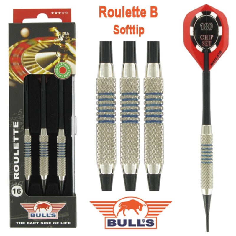 Billaresbalsalobre Dardos Bulls Darts Roulette 18g Laton 16848v - Imagen 2
