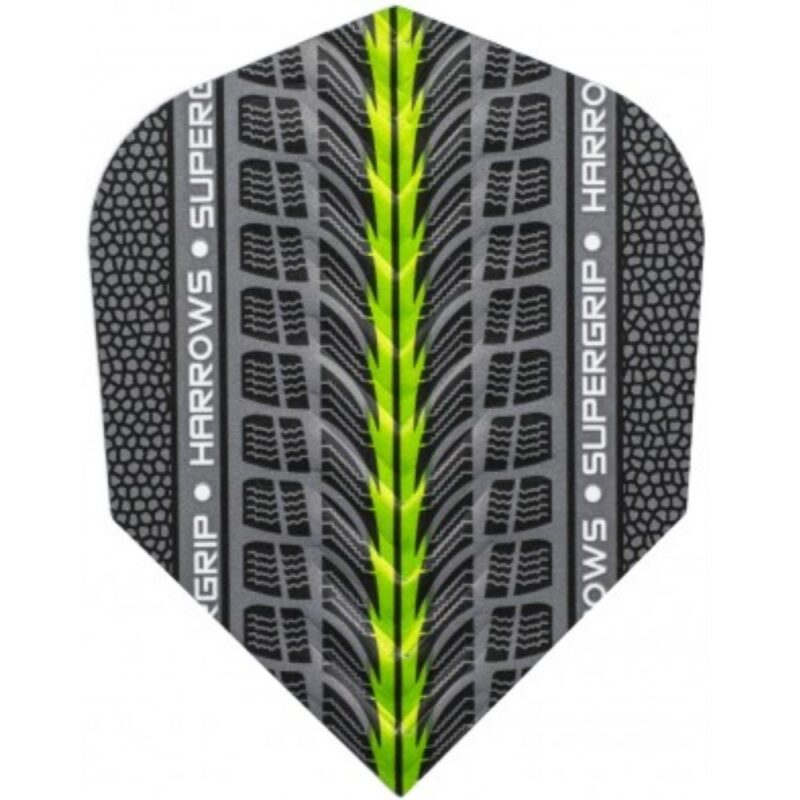 Billaresbalsalobre Plumas Harrows Standard Supergrip Verde  1703