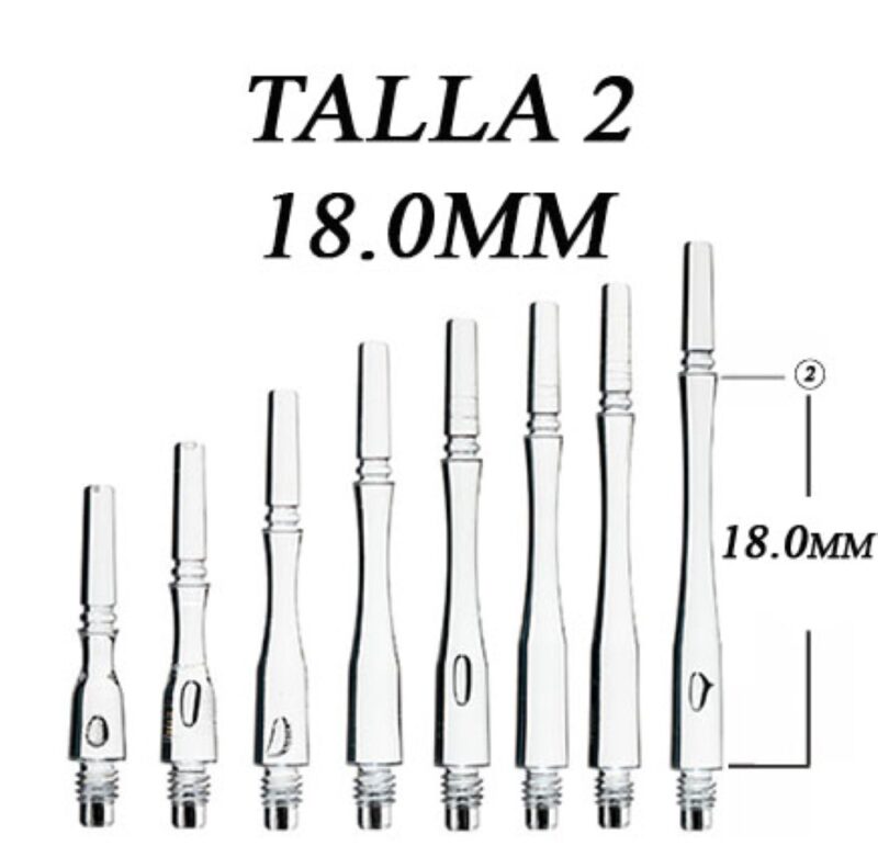 Billaresbalsalobre Cañas Fit Shaft Gear Hybrid Giratoria Blanca Talla 2 - Imagen 2