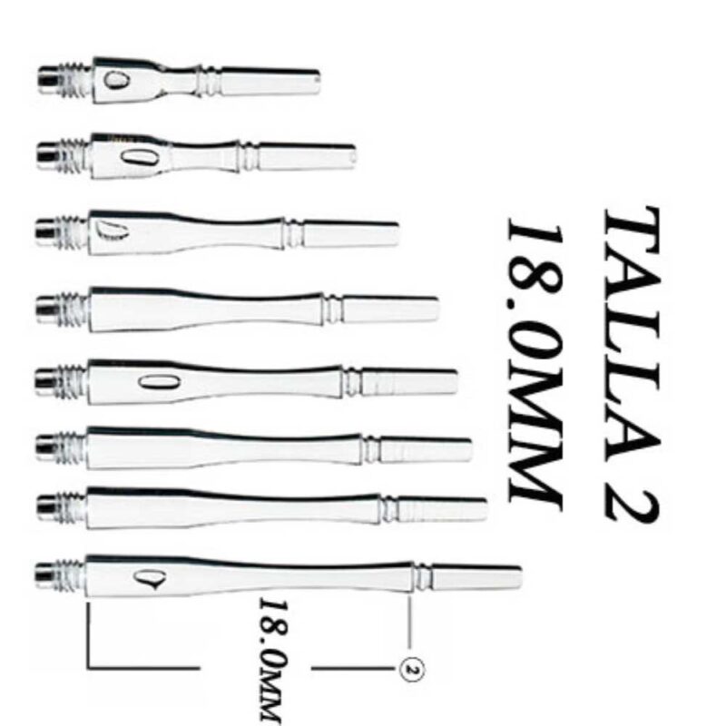 Billaresbalsalobre Cañas Fit Shaft Gear Hybrid Giratoria Blanca Talla 2 - Imagen 3