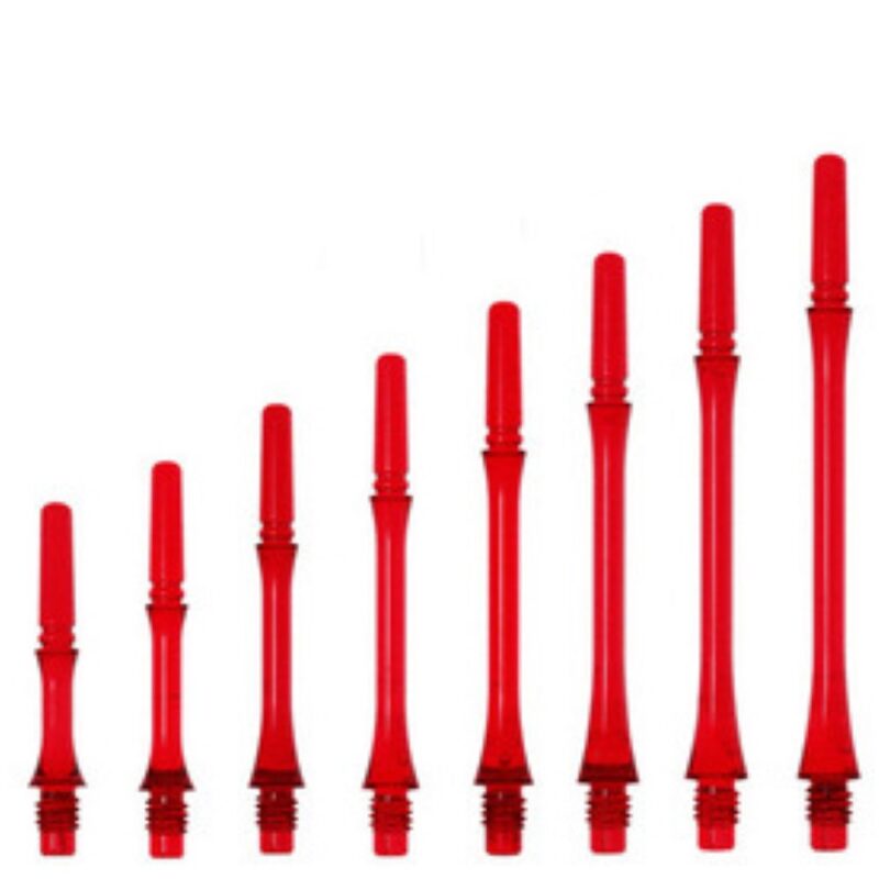 Billaresbalsalobre Cañas Fit Shaft Gear Slim Fija Tranparente Rojo Talla 1