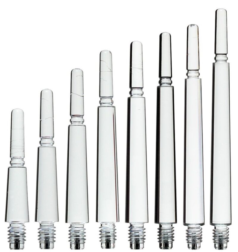 Billaresbalsalobre Cañas Fit Shaft Gear Normal Locked Transparente (Fija) Talla 3