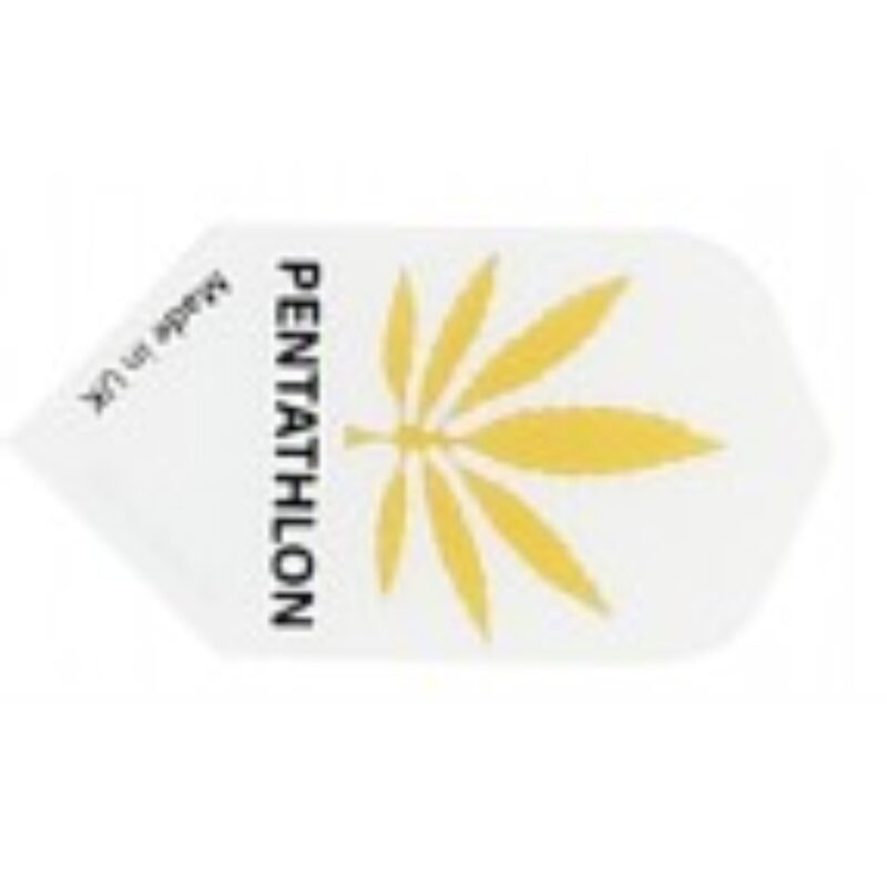 Billaresbalsalobre Plumas Pentathlon Slim Marihuana Amarilla Fondo Blanco 2222 - Imagen 2