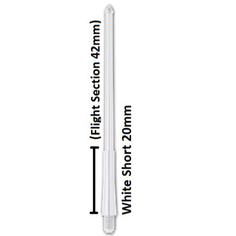 Billaresbalsalobre Cañas Stealth Winmau Short Blanca 62mm 7950.102 - Imagen 3