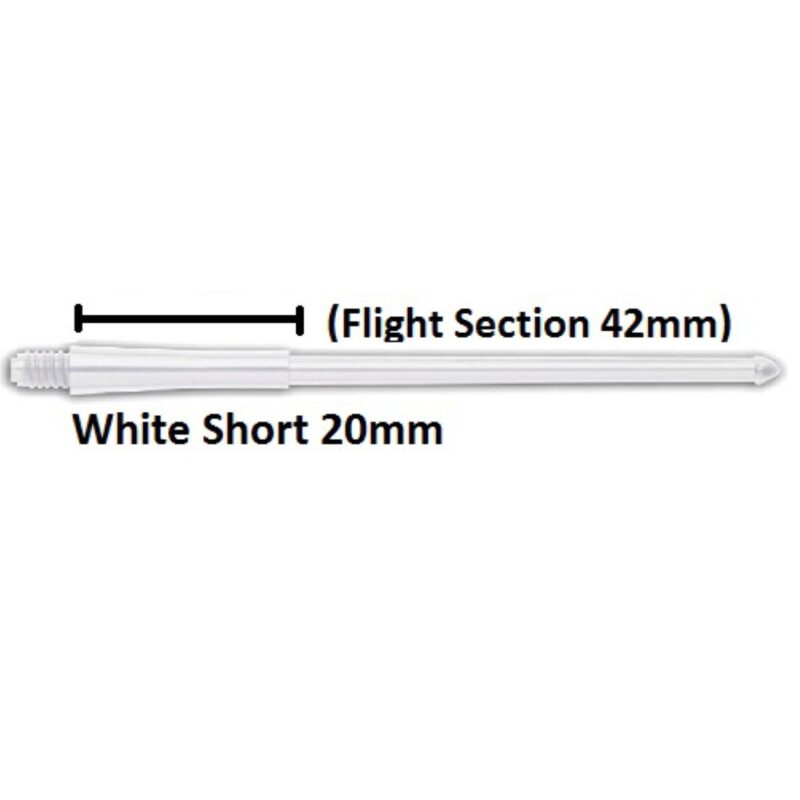 Billaresbalsalobre Cañas Stealth Winmau Short Blanca 62mm 7950.102
