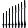 Billaresbalsalobre Cañas Fit Shaft Gear Slim Giratoria Negra Talla 7 Negra