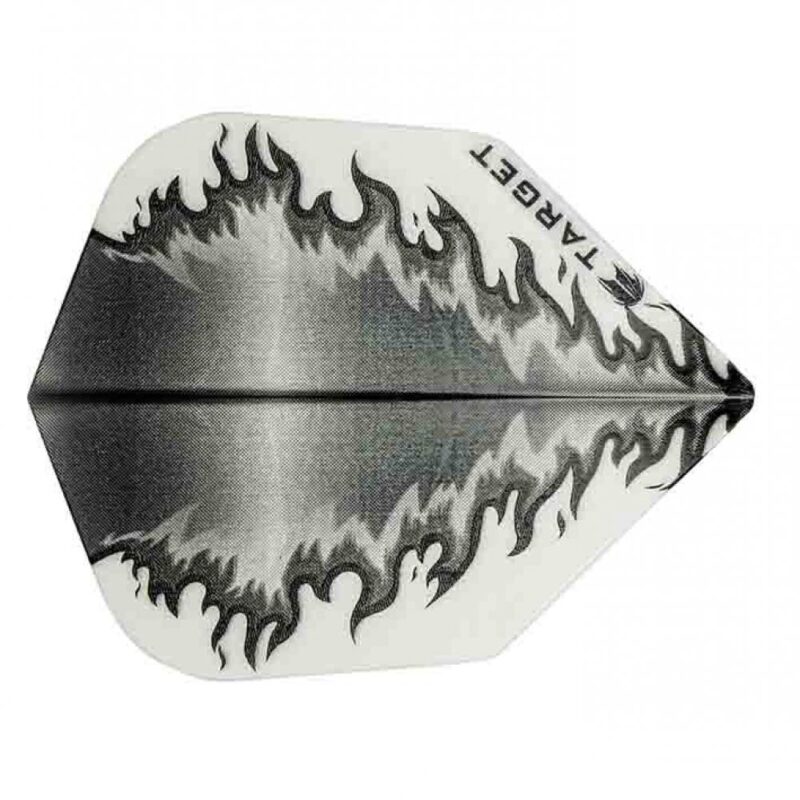 Billaresbalsalobre Plumas Target Darts NO6 Vision Black Grey Fire  300830 - Imagen 3