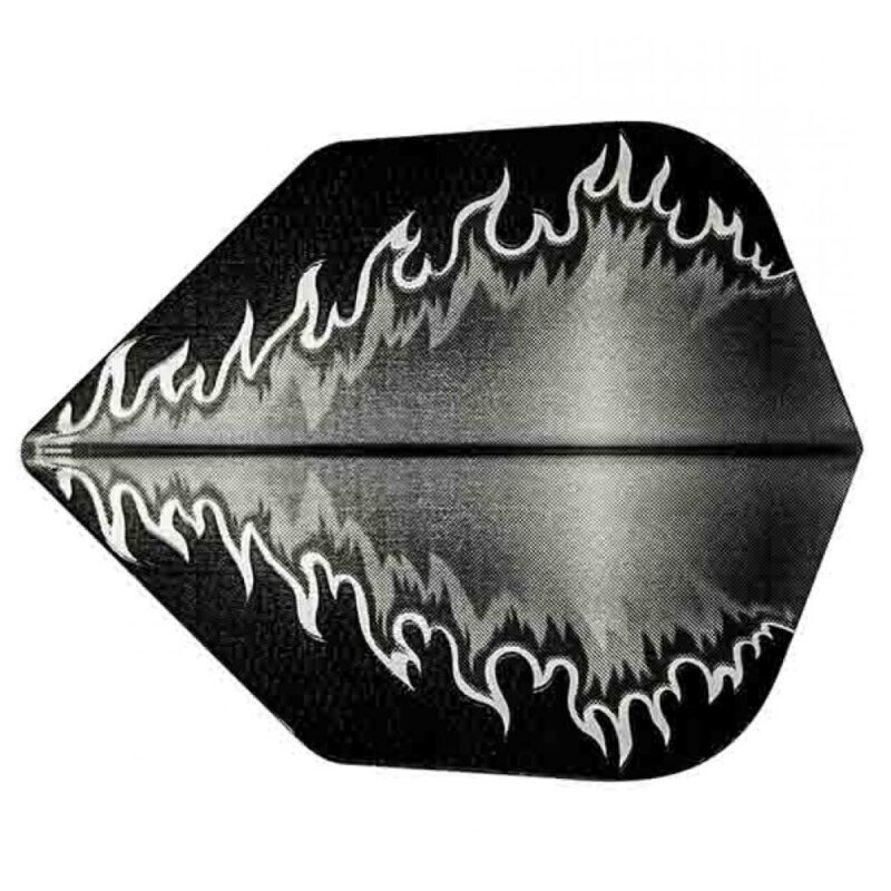 Billaresbalsalobre Plumas Target Darts NO6 Vision Black Grey Fire 300790 - Imagen 2