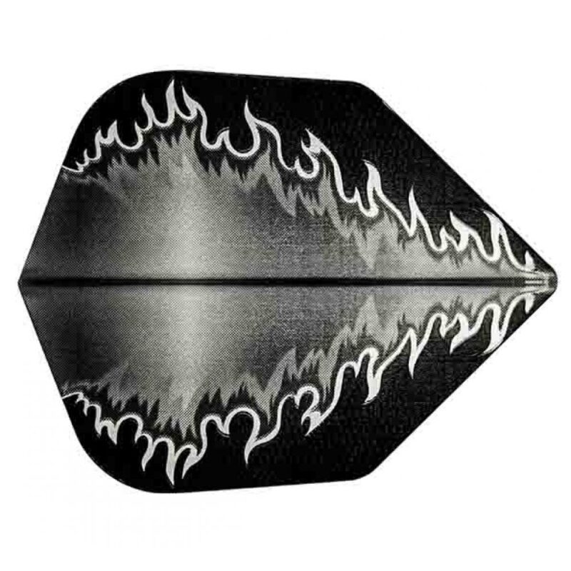 Billaresbalsalobre Plumas Target Darts NO6 Vision Black Grey Fire 300790 - Imagen 3