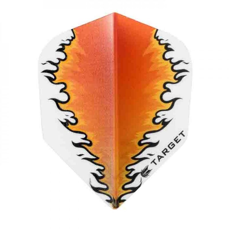 Billaresbalsalobre Plumas Target Darts NO6 Vision White Orange Fire 300820