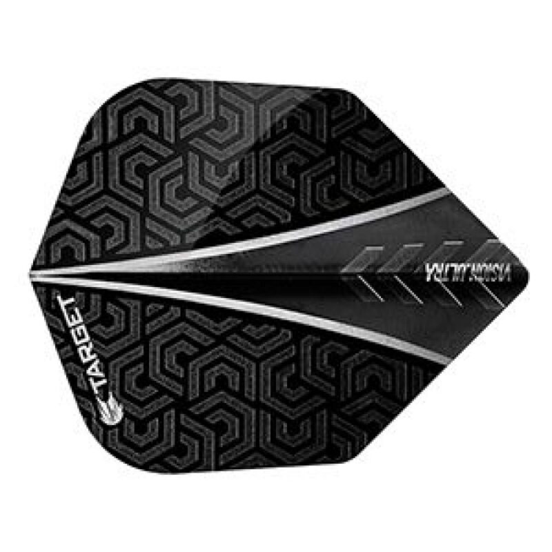 Billaresbalsalobre Plumas Target Darts Vision Ultra Black Fin NO6   331070 - Imagen 3