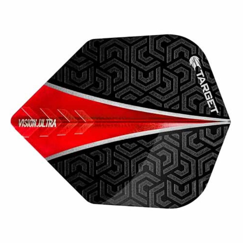 Billaresbalsalobre Plumas Target Darts Vision Ultra Red Fin NO6  331040 - Imagen 2