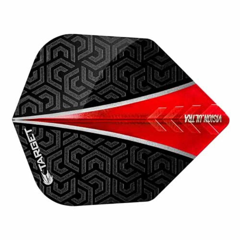 Billaresbalsalobre Plumas Target Darts Vision Ultra Red Fin NO6  331040 - Imagen 3