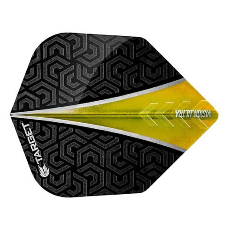 Billaresbalsalobre Plumas Target Darts Vision Ultra Yellow Fin NO6  331060 - Imagen 3