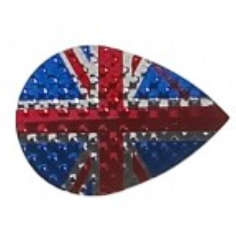 Billaresbalsalobre Plumas Harrows Dimplex Oval Union Jack Pear 404P - Imagen 3