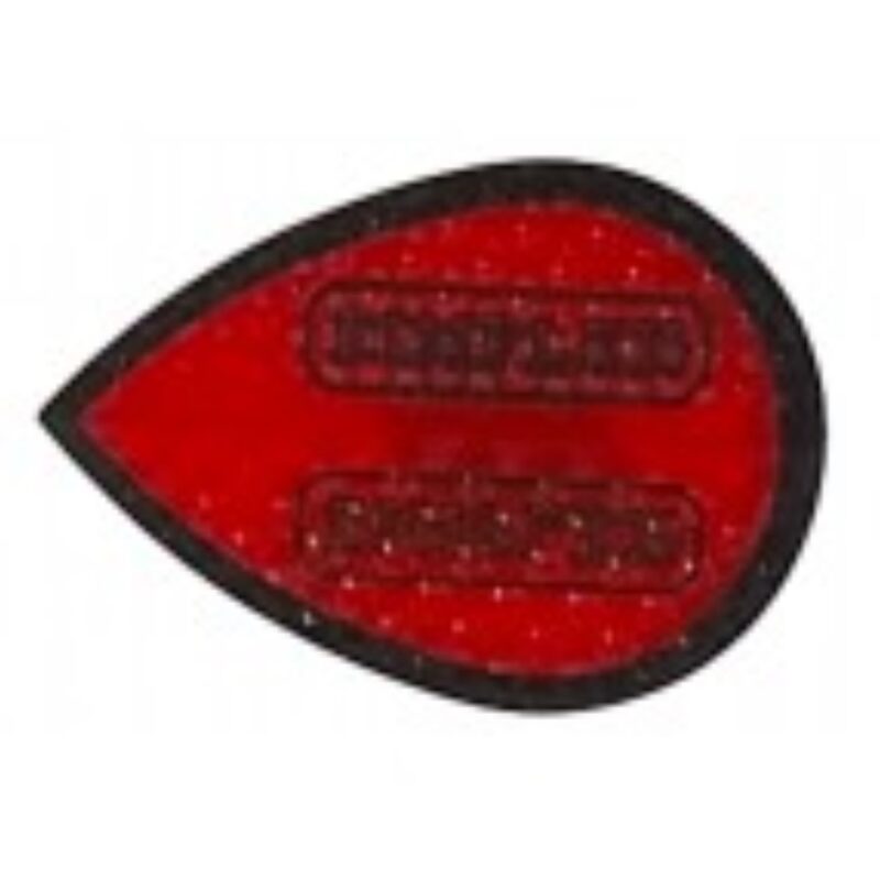 Billaresbalsalobre Plumas Dimplex Oval Roja 407P - Imagen 2