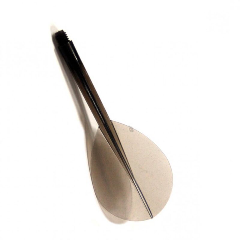 Billaresbalsalobre Plumas Condor Flights Negro Clear Pear Corta 21.5mm 3 Uds. - Imagen 2