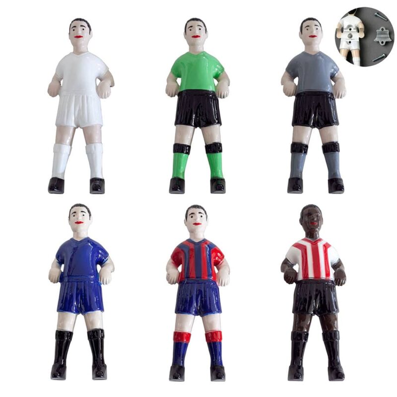 Billaresbalsalobre Jugador Futbolin Linares Sam para barra 14mm Barcelona 29093