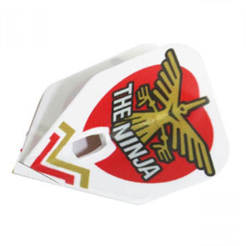 Billaresbalsalobre Plumas L-Style Flights Shape Seiko Asada Deigo ver.5 White - Imagen 2