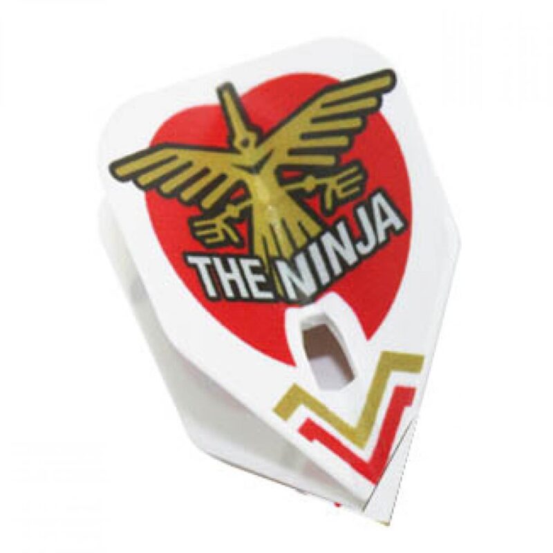 Billaresbalsalobre Plumas L-Style Flights Shape Seiko Asada Deigo ver.5 White