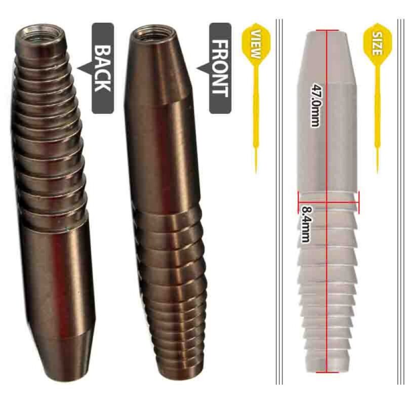 Billaresbalsalobre Dardos Dynasty Darts Rock 15.2g Laton - Imagen 3