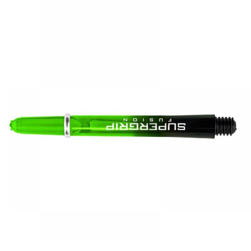 Billaresbalsalobre Cañas Harrows Darts SuperGrip Fusion Green Short 33mm - Imagen 3