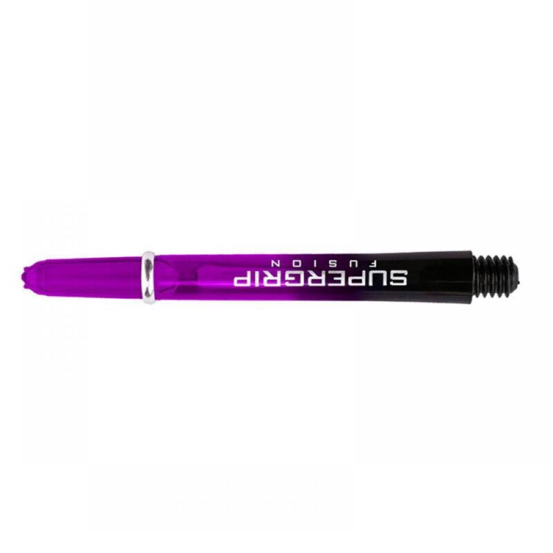 Billaresbalsalobre Cañas Harrows Darts SuperGrip Fusion Purple Midi 40mm - Imagen 3