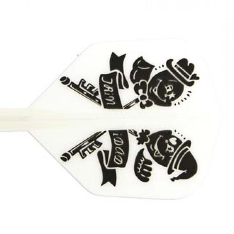 Billaresbalsalobre Plumas Condor Shape Larga Shizuka Takagi White - Imagen 2