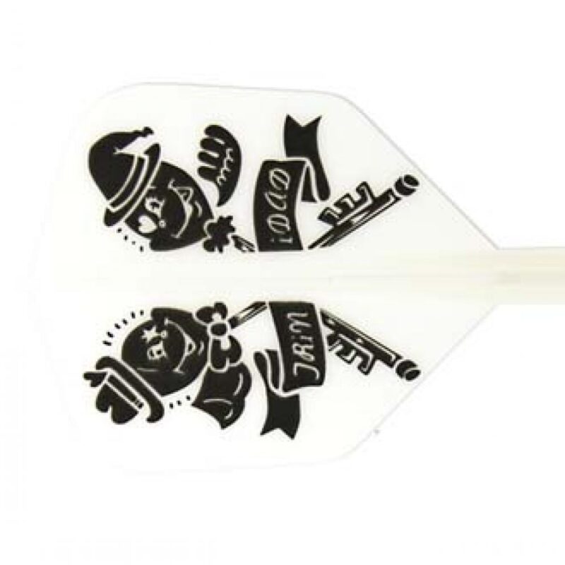 Billaresbalsalobre Plumas Condor Shape Larga Shizuka Takagi White - Imagen 3