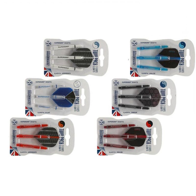 Billaresbalsalobre Plumas Twin Pack Harrows SuperGrip Medium 47mm Orange - Imagen 2