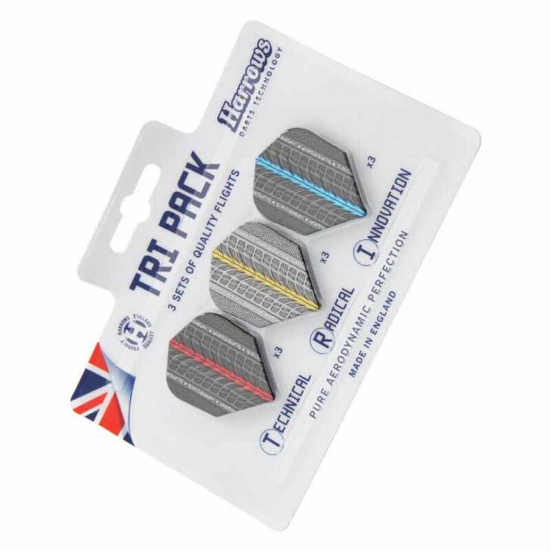 Billaresbalsalobre Plumas Tri Pack Harrows SuperGrip - Imagen 3