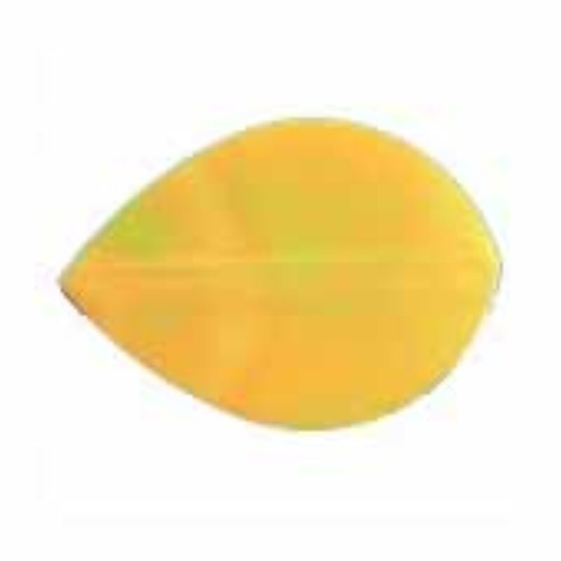 Billaresbalsalobre Plumas Iridescent Smooth Oval Amarilla - Imagen 2