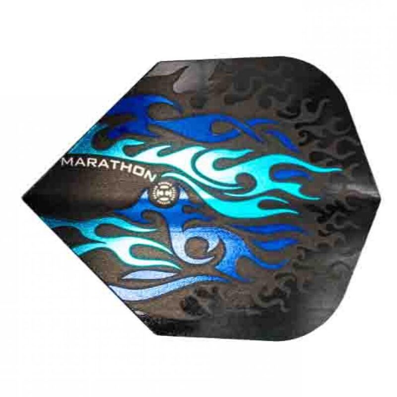 Billaresbalsalobre Plumas Harrows Darts Flights Marathon Standard Fire Blue  1519 - Imagen 2