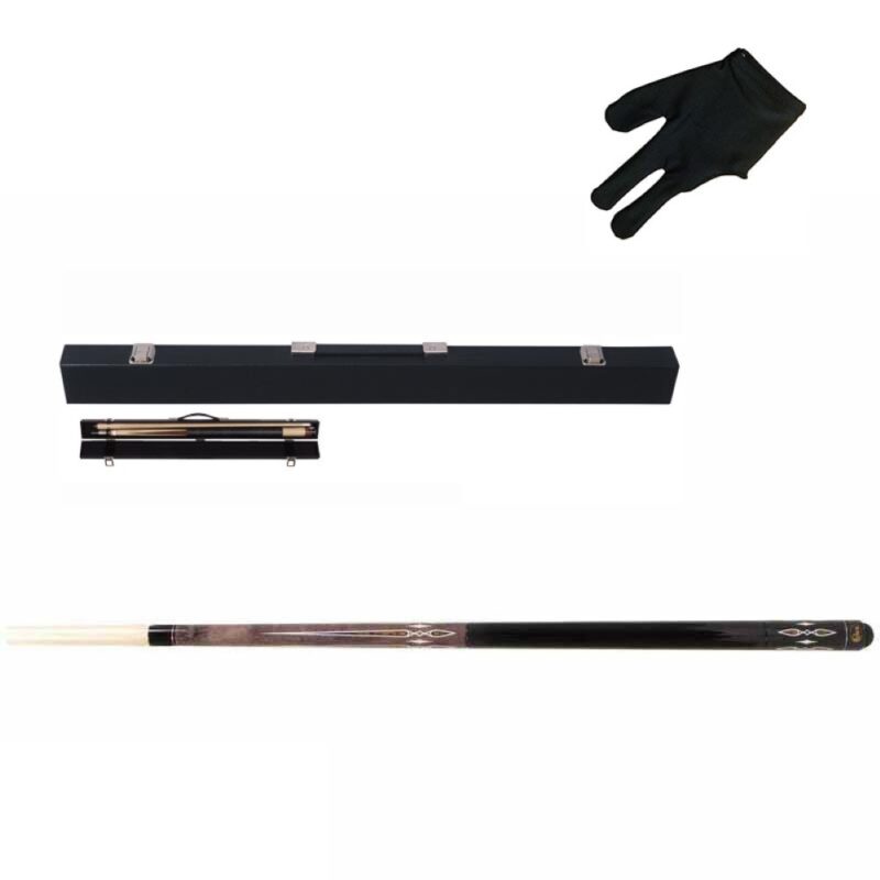 Billaresbalsalobre Pack Taco Billar Carambola S2 nº3 480g+Guante+Maletin - Imagen 3