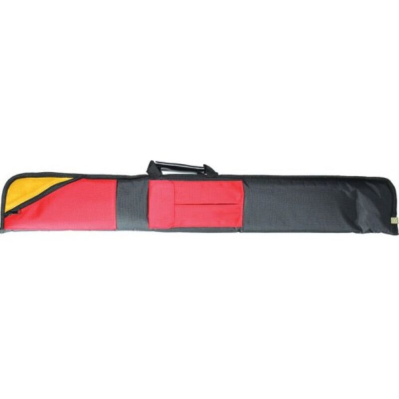 Billaresbalsalobre Funda Taco Billar Prince Negro Rojo 2P 1F 87cm 6273
