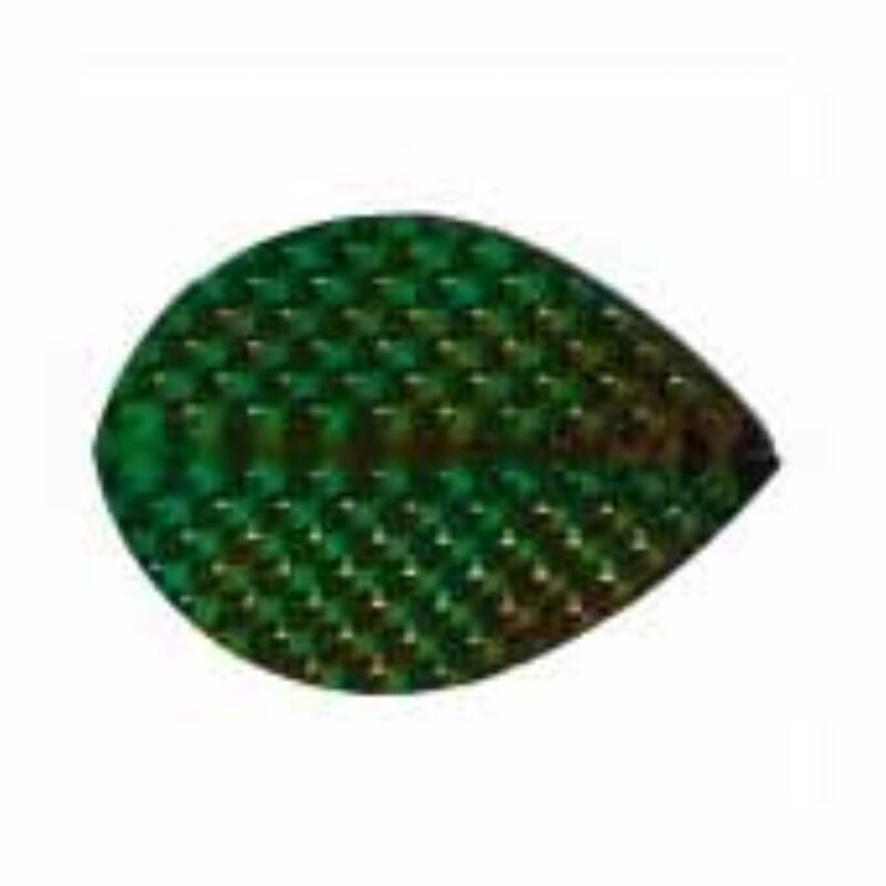 Billaresbalsalobre Plumas Iridescent Embossed Oval Verde - Imagen 3
