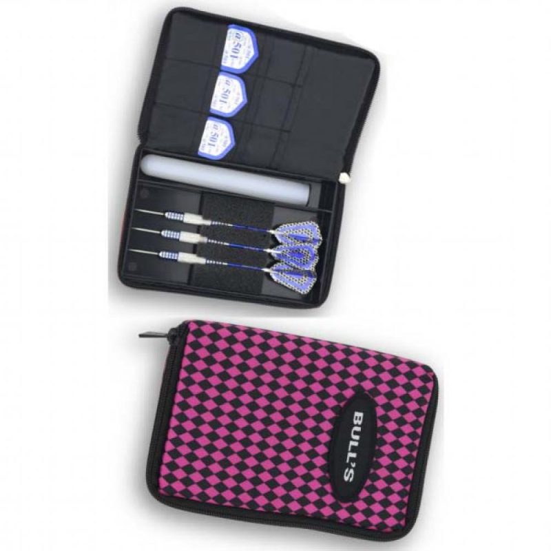 Billaresbalsalobre Dardera Bulls Darts DE Tp Wallet Rosa Negro 66328. - Imagen 2
