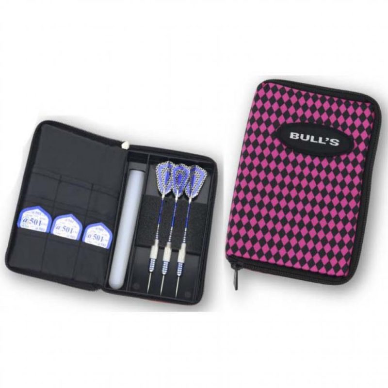Billaresbalsalobre Dardera Bulls Darts DE Tp Wallet Rosa Negro 66328.