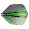 Billaresbalsalobre Plumas Target Darts Vision Ultra Quartz NO6 Shape Verde  331700 - Imagen 2