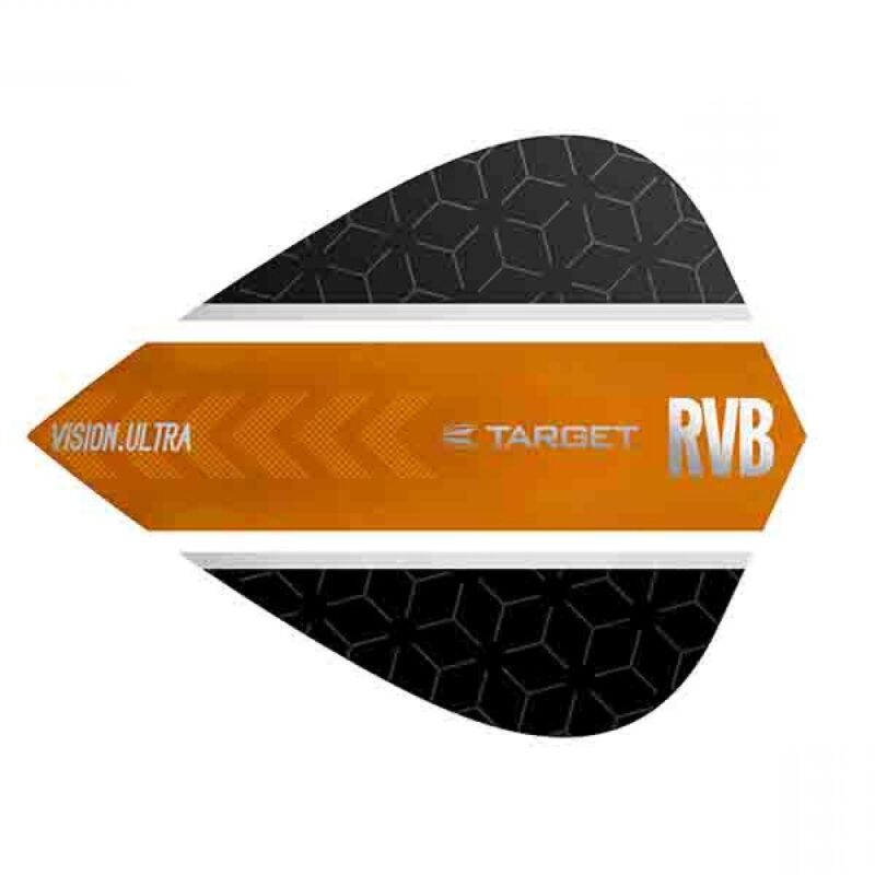 Billaresbalsalobre Plumas Target Darts RVB Vision Ultra B/Orange Stripe Kite  331800 - Imagen 2