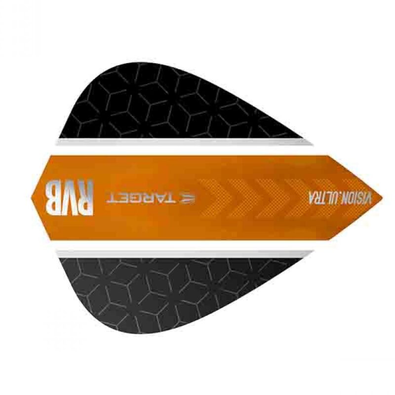 Billaresbalsalobre Plumas Target Darts RVB Vision Ultra B/Orange Stripe Kite  331800 - Imagen 3
