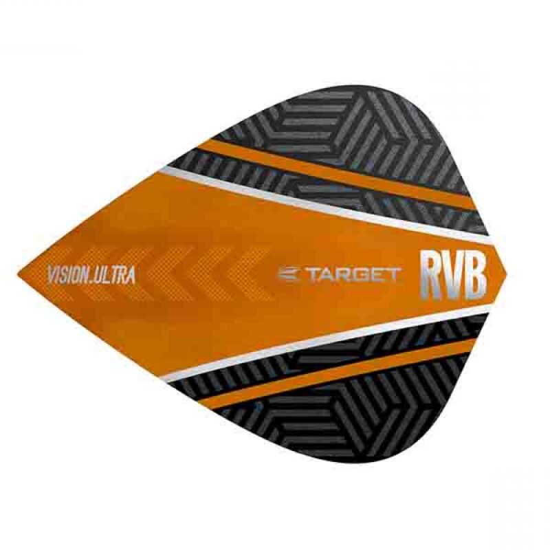 Billaresbalsalobre Plumas Target Darts RVB Vision Ultra B/Orange Curve Kite   332060 - Imagen 2