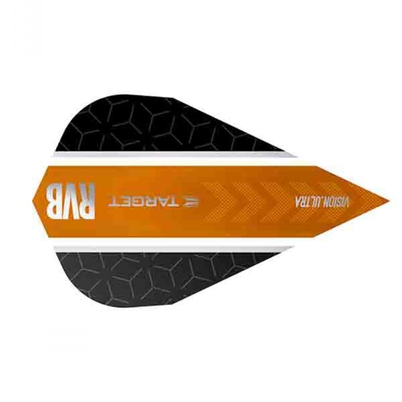 Billaresbalsalobre Plumas Target Darts RVB Vision Ultra B/Orange Stripe  331810 - Imagen 3
