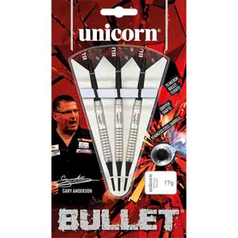 Billaresbalsalobre Dardos Unicorn Darts Bullet Gary Anderson 18gr  23521 - Imagen 3