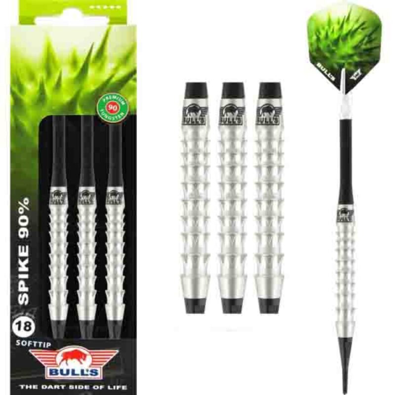 Billaresbalsalobre Dardos Bulls Darts Spike 18g 90%   18218 - Imagen 3